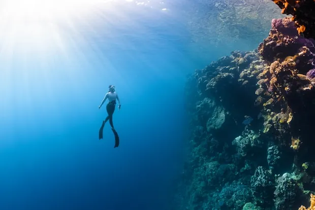 Underwater action